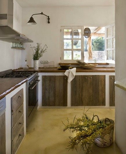 Concrete Kitchen Cabinet Spanish
