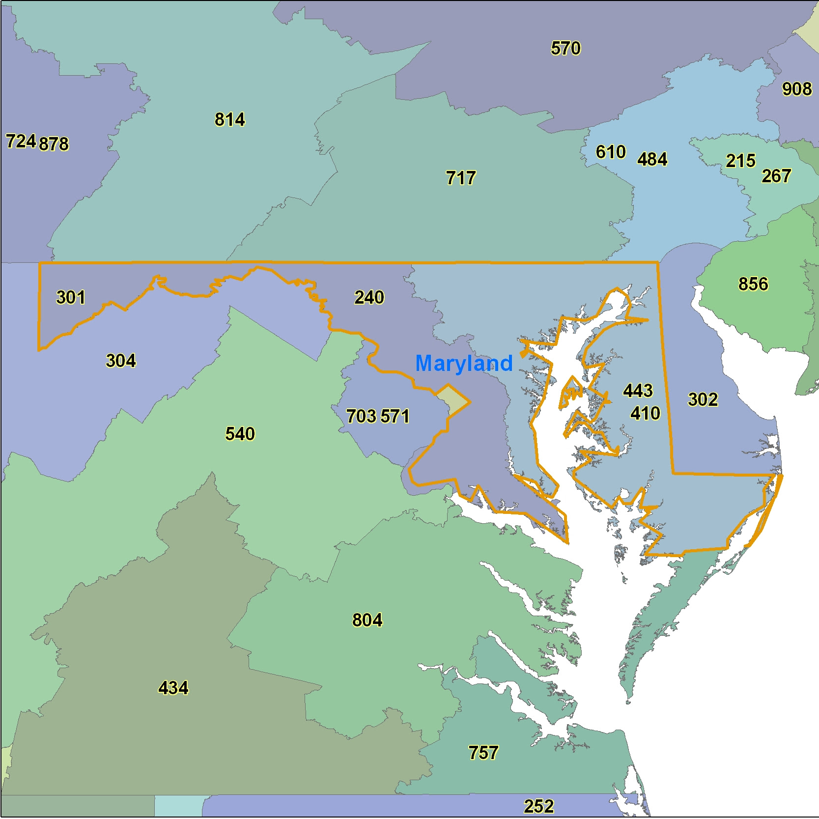 Maryland Area Codes Map Tulsa Zip Code Map 2023