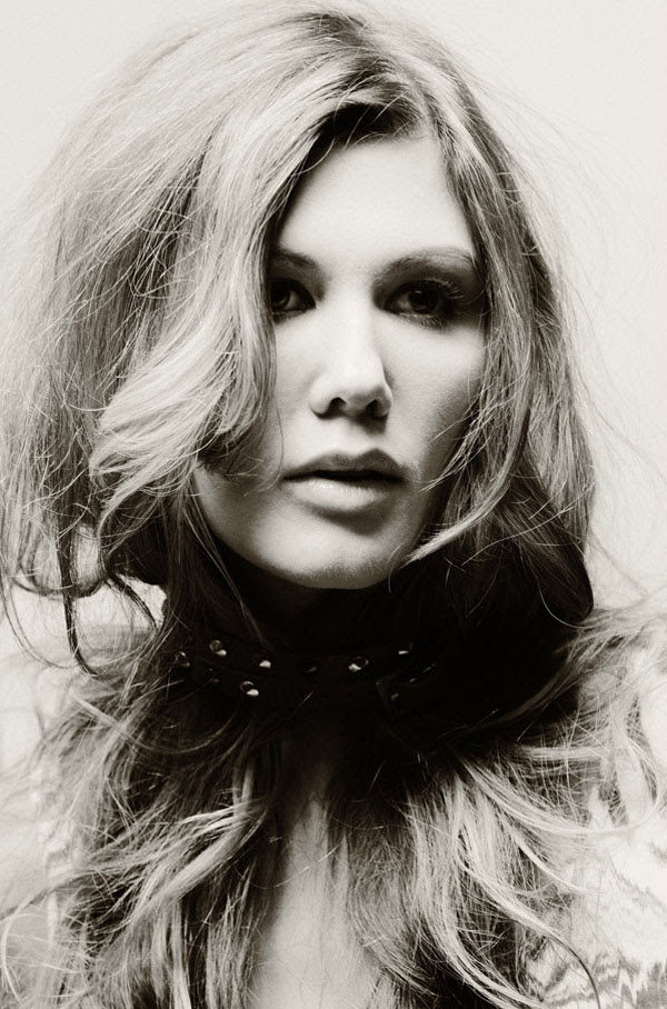 Rachel, Head Shot, Punk Rock - Studio Modelling Portfolio Shoot.