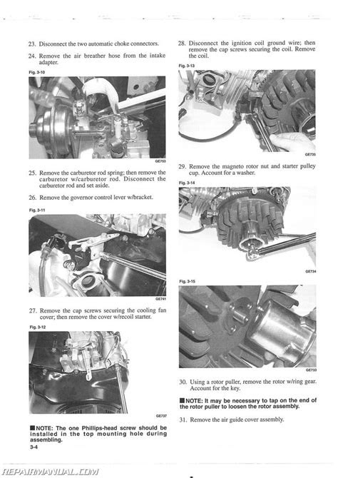Arctic Cat AC7500GD2E Generator Shop Manual