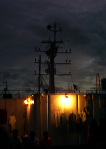 At dusk
