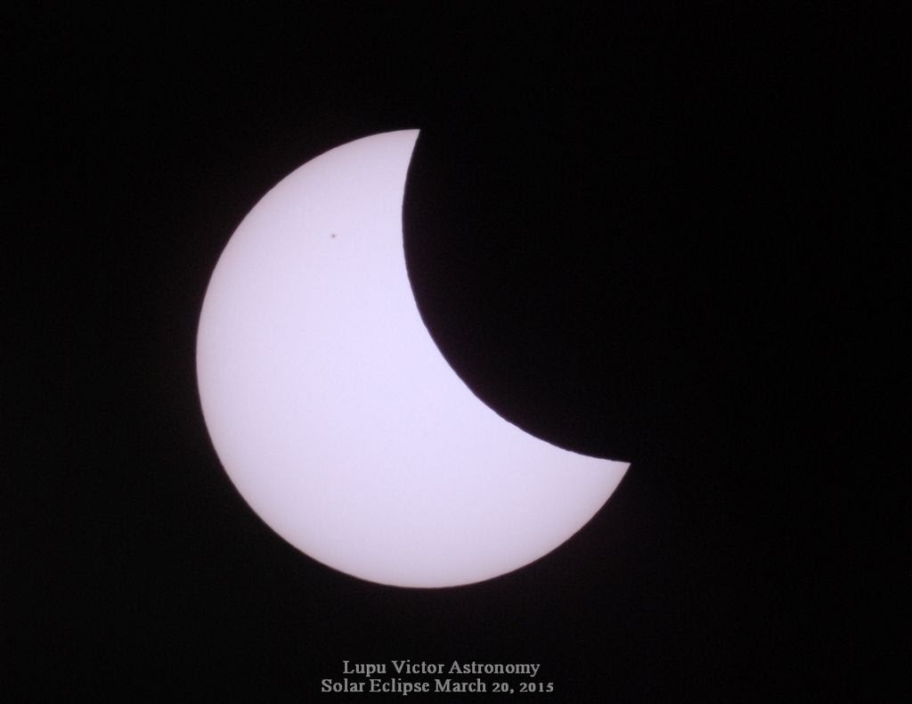 Imagini DSLR Nikon D80 Eclipsa parţială de Soare.