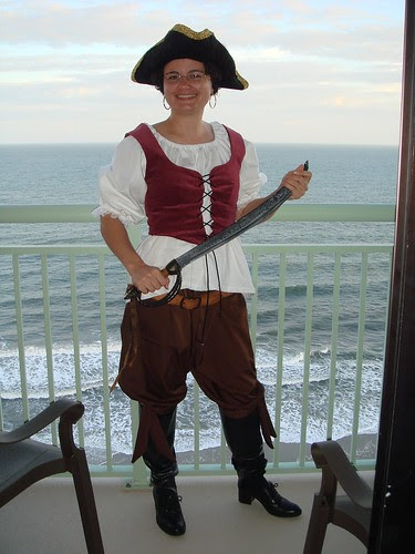 Pirate on Halloween