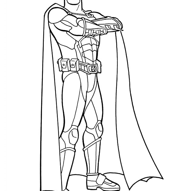 Batman And Robin Printable Coloring Pages - Kathleen Brown's Toddler