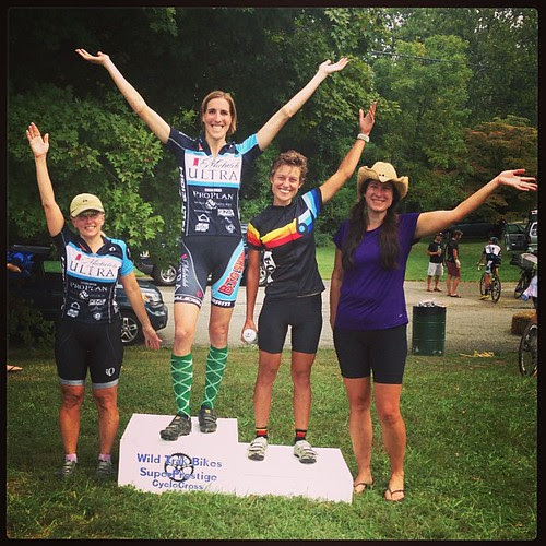 Totally don't belong in this picture and only am bc the women's open bracket was so small (5, one of whom dnf'd)...but I've never had a podium picture so I'm counting it anyway.