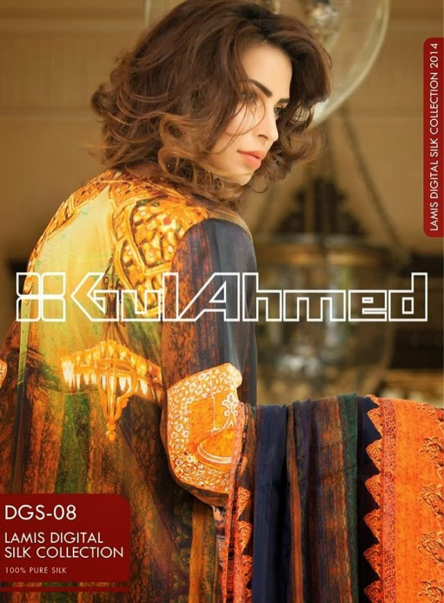 Girls-Wear-Beautiful-Winter-Outfits-Gul-Ahmed-Lamis-Digital-Silk-Chiffon-Dress-New-Fashion-Suits-14 Girls-Wear-Beautiful-Winter-Outfits-Gul-Ahmed-Lamis-Digital-Silk-Chiffon-Dress-New-Fashion-Suits-14