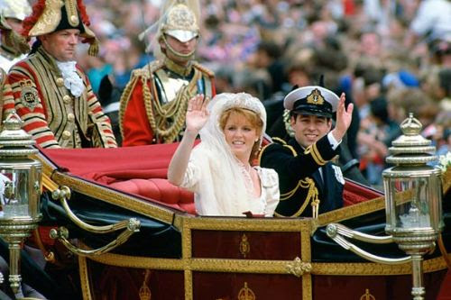 The other 80s royal wedding the Yorks 1986