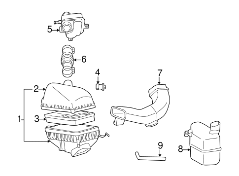 2000 Toyota Camry Exhaust System Diagram - Diagram For You