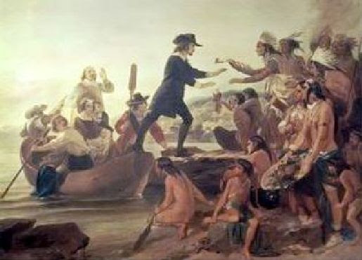 Landing of Roger Williams, 1636