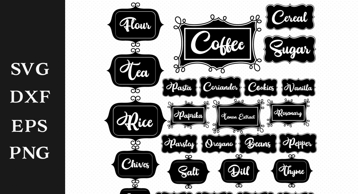 Download Lable Svg Free - Pantry Label SVG Bundle / SVG Cut File / SVG Download / Download icons in all ...