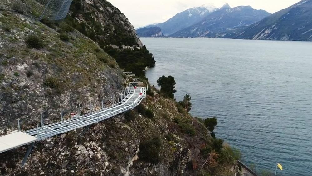 Fahrradwege Radweg Gardasee Karte