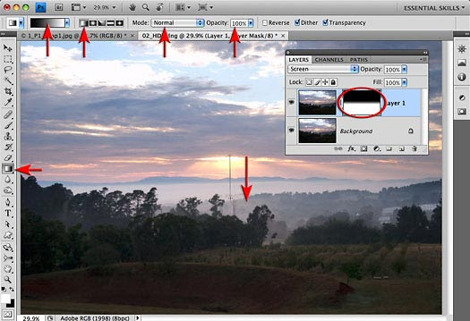Adobe Photoshop CS4 Tutorial - Transforming A Smart Object In CS4 Working In Adobe Camera Raw - ACR - Adobe Camera Raw Tips
