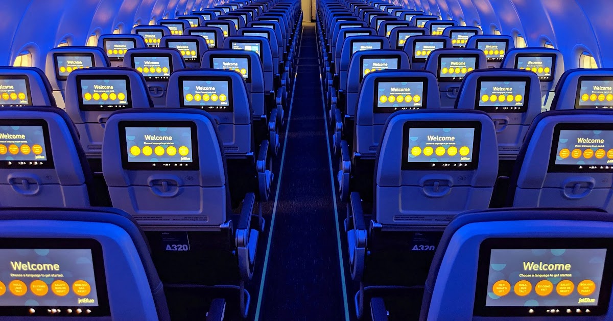 Jetblue Airbus A320 Seat Map