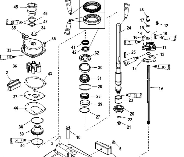 Outboard Motor Parts Diagram