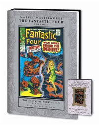I hate it when the little books bother the big books. Fantastic Four merchandise