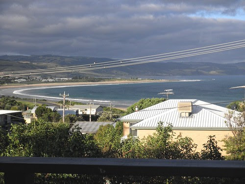 view from balcony