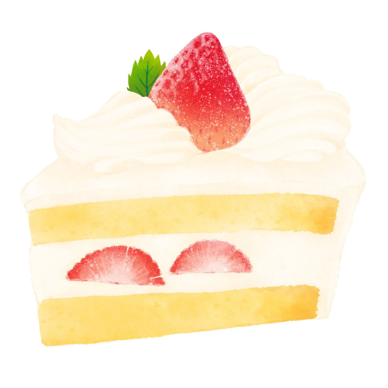 美しい花の画像 トップ100 ショートケーキ イラスト おしゃれ