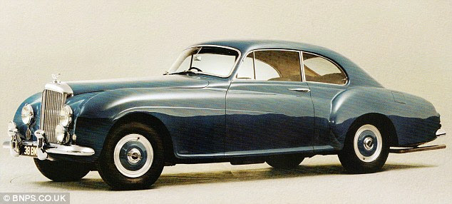 Smooth: A 1954 Bentley R Type Continental, worth an estimated £450,000, also went under the hammer