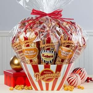 Amazon.com : Popcornopolis 7-Cone Variety Popcorn Gift ...