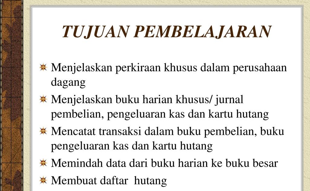 ➤ Contoh soal jurnal memorial