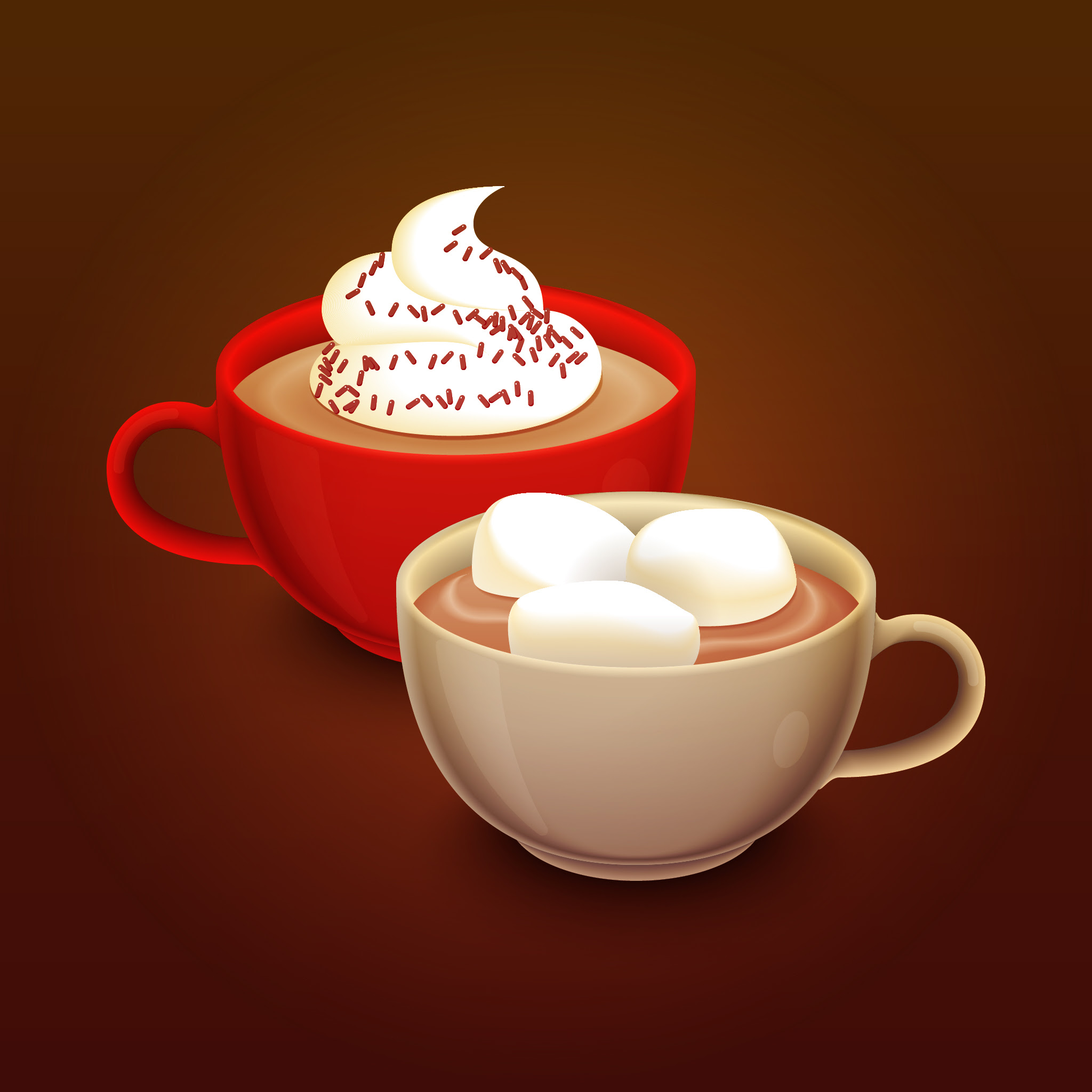 Christmas Hot Chocolate Wallpaper Iphone