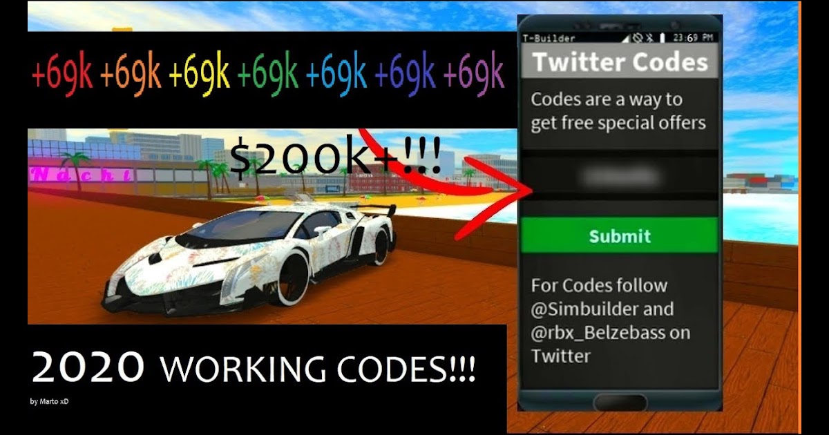 Working All New Vehicle Simulator Codes 2020 March Roblox
