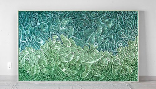 Canvas on Edge - Over Land and Sea Canvas on Edge - Over Land and Sea