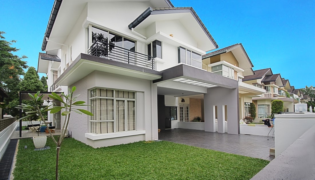 Semi Detached House Exterior Design In Malaysia