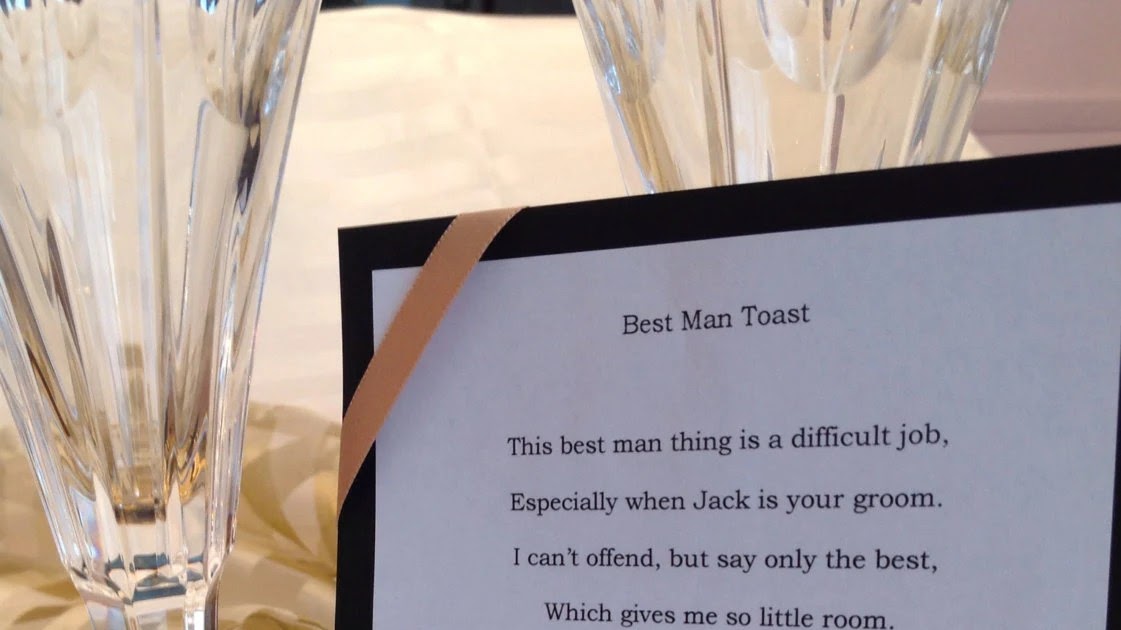 Best Gift For A Second Marriage Best Man Speech/Toast