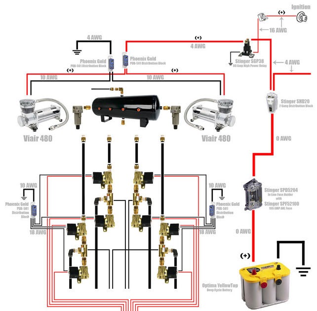 70 Beautiful Viair 40 Amp Relay Wiring Diagram