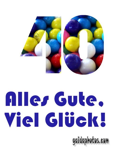 4 Images Einladung 40. Geburtstag Schwabe