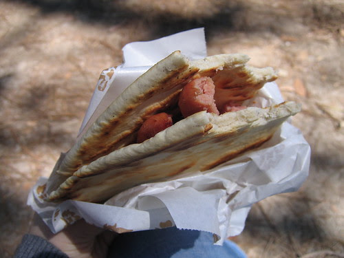 Piadina con Wurstel
