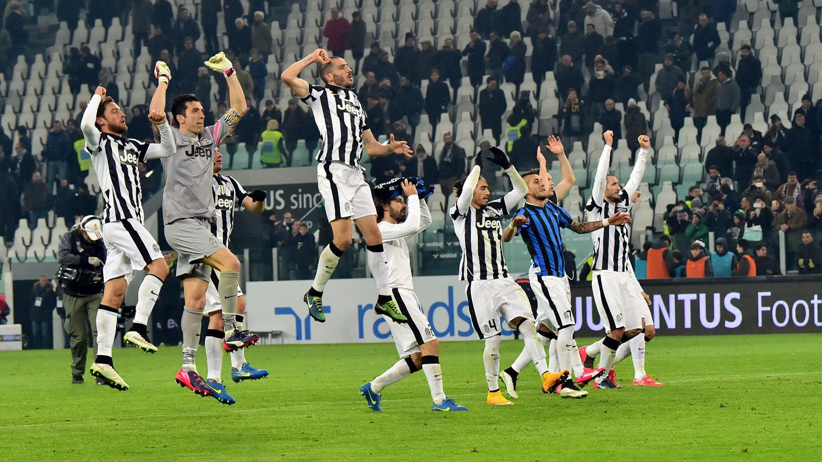 La Juventus deja el título visto para sentencia