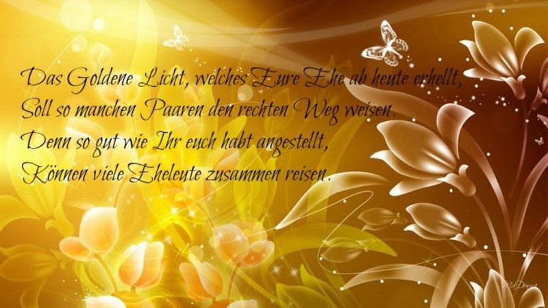 Sprüche Zur Goldenen Hochzeit Lustig Kostenlos 30 Wünsche und Sprüche zur goldenen Hochzeit