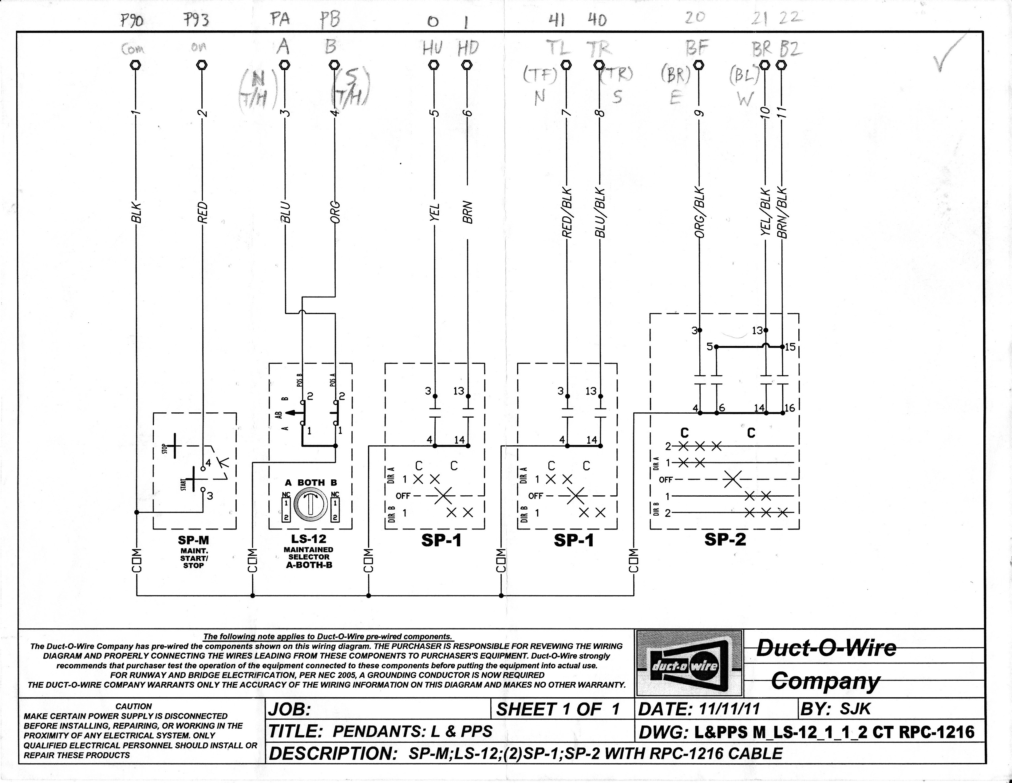 [DIAGRAM] Demag Crane Pendant Wiring Diagram