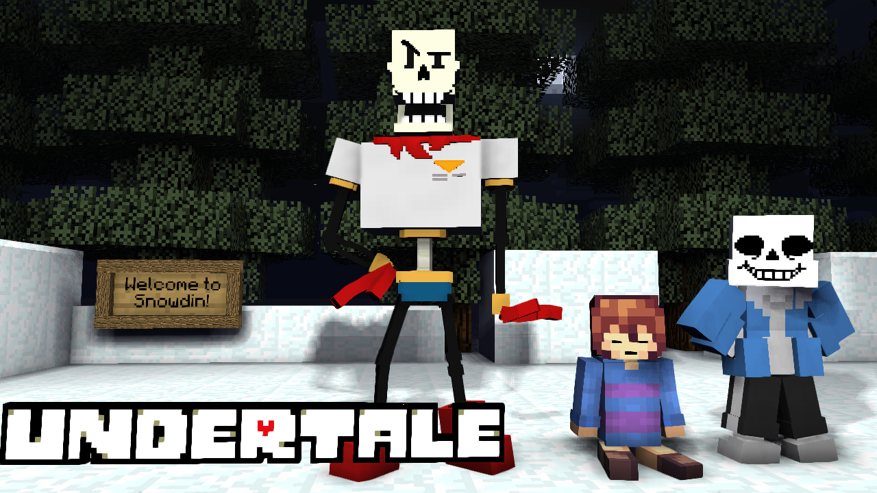 Карта undertale minecraft