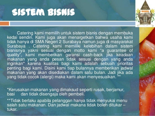 Contoh business plan yang mudah picture
