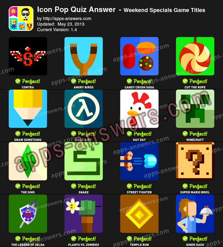 Icon Pop Quiz Answers Board Games Quiz