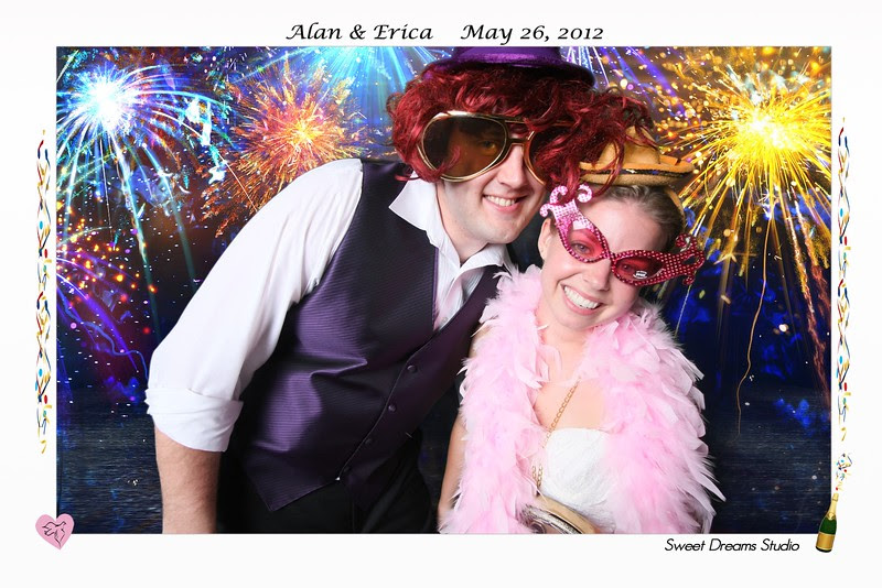 Photo Booth Erica & Alan's Wedding NJ NYC DC
