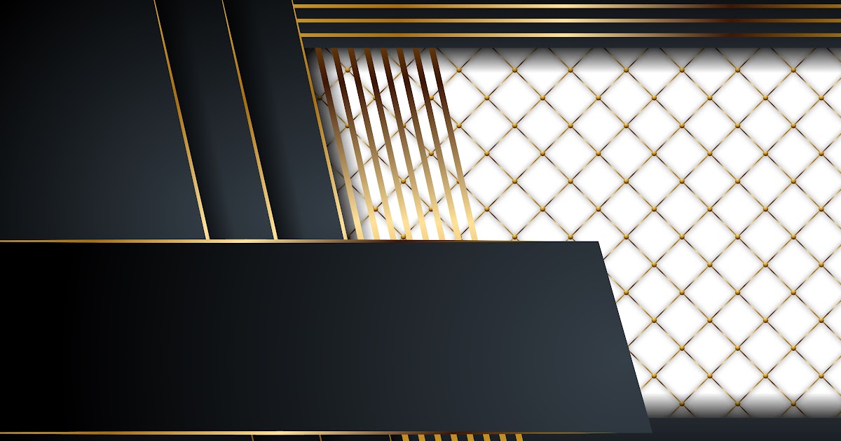 Gold And Black Background Pattern - merablackmagic