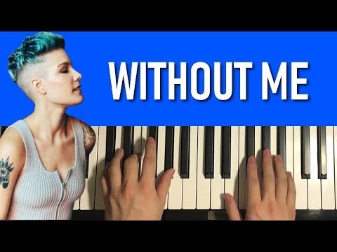 SHEET MUSIC: Halsey - Without Me