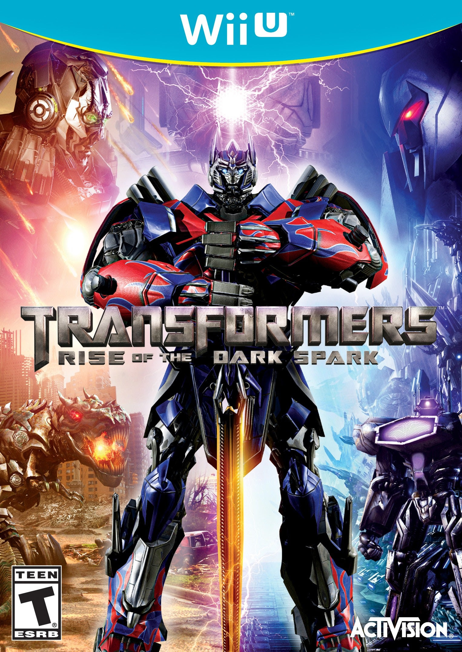 Resultado de imagen para Transformers Rise Of The Dark Spark WIIU