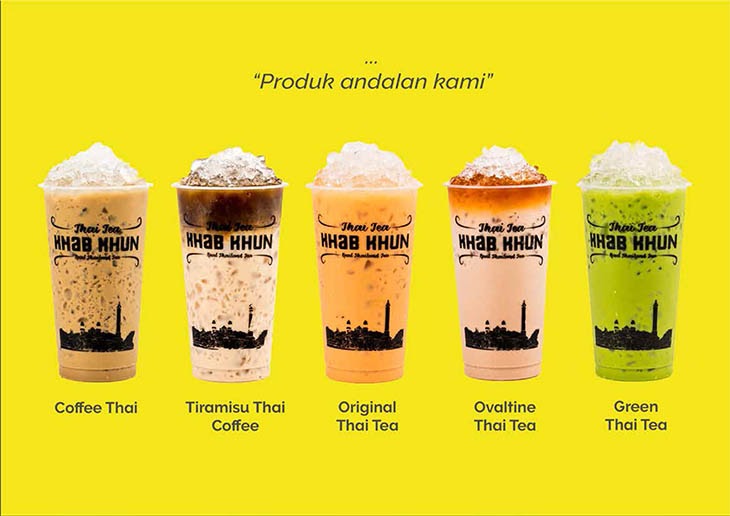 Gambar Banner Bubble Drink desain spanduk kreatif
