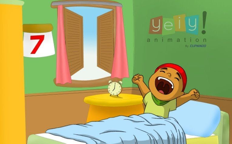 30+ Ide Lucu Animasi Bangun Tidur Nico Nickoo