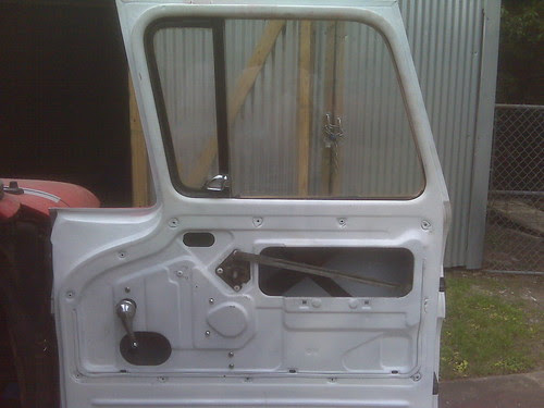 Door with internals
