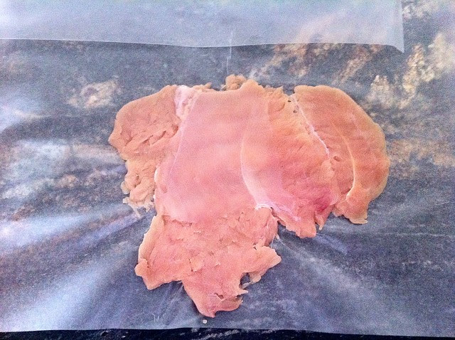 Flattened Chicken Breast