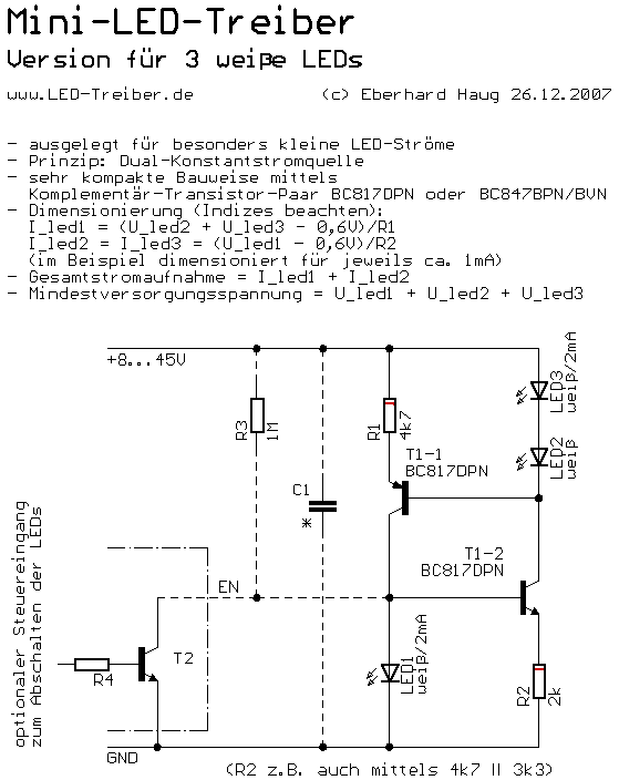 Schaltplan Led Lichterkette