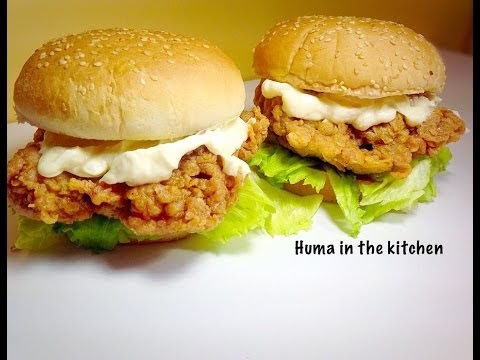 Resepi Ayam Zinger Burger ~ Resep Masakan Khas