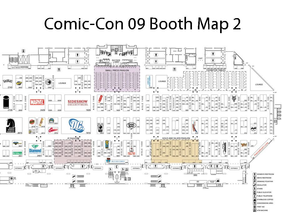 31 San Diego Comic Con Map Maps Database Source