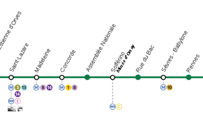 Plan Métro Paris Front Populaire | Subway Application